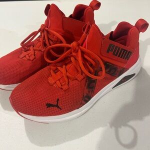 Puma Kids Red Sneakers